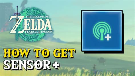 how to test the sensor tears of the kingdom|zelda testing sensor youtube.